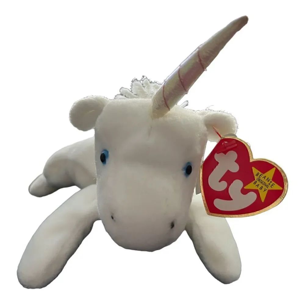 Retired & Rare 1993 Original Ty Beanie Babies Mystic the Unicorn.